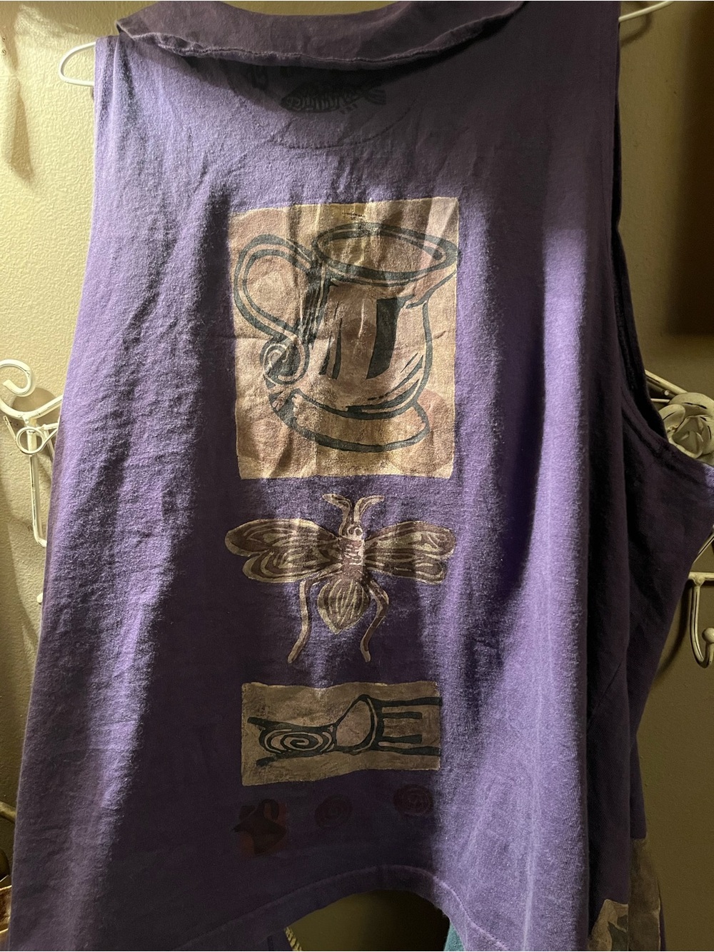Vintage Blue Fish 4 Piece Lot